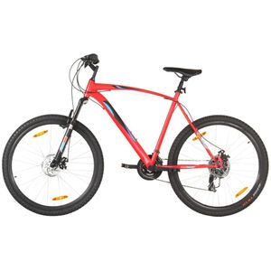 vidaXL Mountainbike 21 versnellingen 29 inch wielen 53 cm frame rood