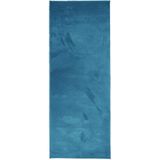 vidaXL Vloerkleed OVIEDO laagpolig 80x200 cm turquoise