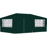 VidaXL Partytent met Zijwanden Professioneel 90 G/M² 4x6 M Groen