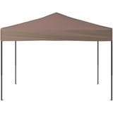 VidaXL Inklapbare Partytent 3x3m Taupe