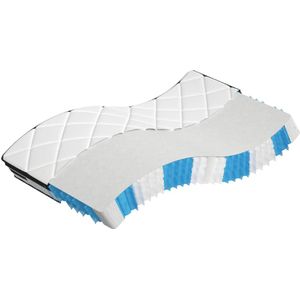 vidaXL Pocketveringmatras middelhard-plus 70x200 cm