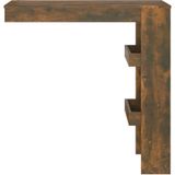 VidaXL Wandgemonteerde Bartafel 102x45x103,5 cm - Bewerkt Hout Eikenkleur