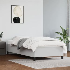 vidaXL-Bedframe-kunstleer-wit-80x200-cm