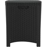 vidaXL-Tuinbox-39x39x46-cm-PP-rattan-grafietkleurig