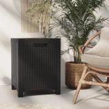 vidaXL-Tuinbox-39x39x46-cm-PP-rattan-grafietkleurig