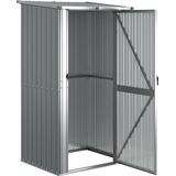 vidaXL-Tuinschuur-118,5x97x209,5-cm-gegalvaniseerd-staal-grijs