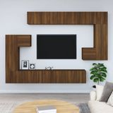 VidaXL-Tv-wandmeubel-bewerkt-hout-bruin-eikenkleur
