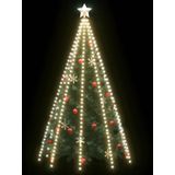 vidaXL Kerstboomverlichting met 400 LED's koudwit net 400 cm