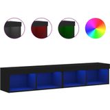 vidaXL-Tv-meubels-met-LED-verlichting-2-st-80x30x30-cm-zwart