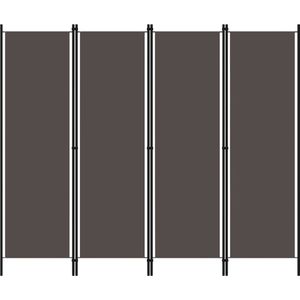vidaXL-Kamerscherm-met-4-panelen-200x180-cm-antraciet