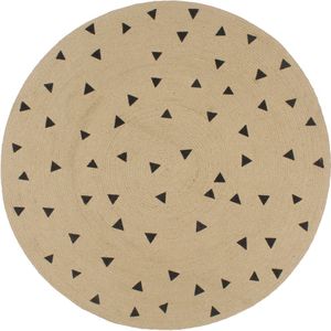 vidaXL-Vloerkleed-handgemaakt-met-driehoek-print-150-cm-jute