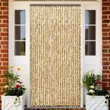 VidaXL-Vliegengordijn-100x220-cm-chenille-beige-en-bruin