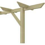 VidaXL Houten Pergola 200x40x205 cm