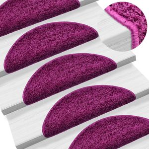 vidaXL-Trapmatten-10-st-56x17x3-cm-violet