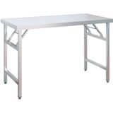 VidaXL-Keukenwerktafel-met-bovenschap-120x60x115-cm-roestvrij-staal