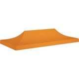 vidaXL Partytentdak 270 g/m² 6x3 m oranje