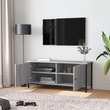 VidaXL Tv-meubel 102x35x45 cm Bewerkt Hout Grijs Sonoma Eiken