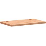 vidaXL Bureaublad 110x60x4 cm massief beukenhout