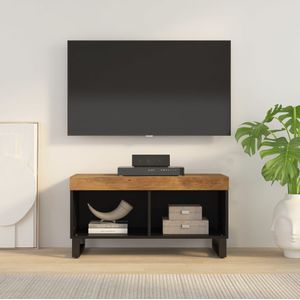VidaXL Tv-meubel 85x33x43,5 cm - Massief Mangohout