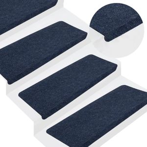 vidaXL-Trapmatten-zelfklevend-15-st-65x24,5x3,5-cm-blauw