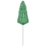 vidaXL Strandparasol Hawaï 180 cm groen