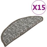 vidaXL-Trapmatten-15-st-65x21x4-cm-antracietkleurig