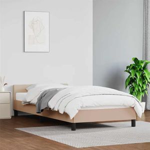 vidaXL-Bedframe-met-hoofdbord-kunstleer-cappucinnokleurig-80x200-cm