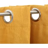 VidaXL-Gordijn-linnen-look-verduisterend-met-ogen-290x245-cm-geel