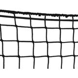 vidaXL Aanhangwagennet elastisch touw 4,5x2,5 m polypropeen zwart