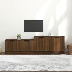 vidaXL-Tv-meubel-158,5x36x45-cm-bewerkt-hout-bruineikenkleurig