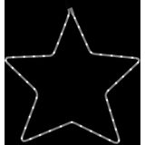 vidaXL Kerstfiguur ster met 48 warmwitte LED's 56 cm