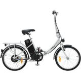vidaXL Elektrische fiets inklapbaar met Li-ion-accu aluminiumlegering