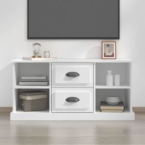 vidaXL-Tv-meubel-99,5x35,5x48-cm-bewerkt-hout-wit