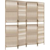 vidaXL-Kamerscherm-4-panelen-poly-rattan-beige