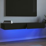vidaXL-Tv-meubelen-2-st-met-LED-verlichting-60x35x15,5-cm-zwart