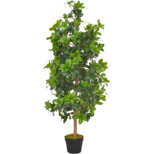 vidaXL-Kunstplant-met-pot-laurierboom-120-cm-groen