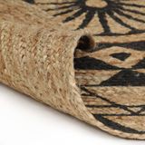 vidaXL-Vloerkleed-handgemaakt-met-zwarte-print-150-cm-jute