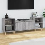 vidaXL-Tv-meubel-160x35x55-cm-bewerkt-hout-grijs-sonoma-eikenkleurig