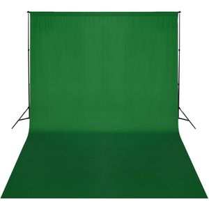 vidaXL Achtergrondsysteem 500x300 cm groen