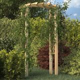 VidaXL Tuinboog 110x60x210 cm - Geïmpregneerd Massief Grenenhout