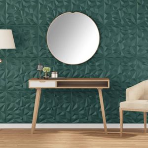 vidaXL 48 st Wandpanelen amethist 12 m² 50x50 cm XPS groen