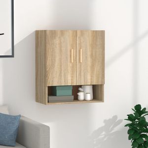 VidaXL Wandkast 60x31x70 cm - Bewerkt Hout - Sonoma Eikenkleurig