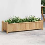 vidaXL Plantenbak 100x30x25 cm bamboe