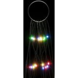 vidaXL Lichtkegel met grondpinnen 550 meerkleurige LED's 300 cm