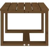 vidaXL Tuinbijzettafel 40x38x28,5 cm massief grenenhout honingbruin