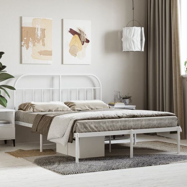 Beter bed fresh 450 bedframe met hoofdbord - 180x200 cm - wit - meubels  outlet | | beslist.nl