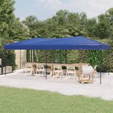 VidaXL Inklapbare Partytent 3x6m Blauw