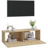 VidaXL-Tv-meubelen-2-st-wandgemonteerd-100x30x30-cm-hout-sonoma-eiken
