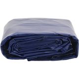 vidaXL Dekzeil 650 g/m² 1,5x20 m blauw