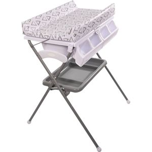 Bo Jungle Badcommode Pennsylvania 2-in-1 inklapbaar grijs